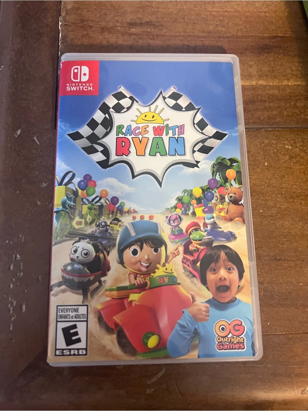 Race With Ryan Nintendo Switch Game - Blue, Red, Yellow